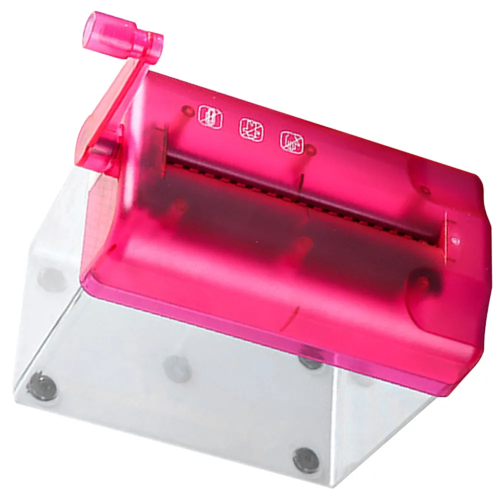 Compact Hand Shredder Easy to Use Manual Paper for Office Home School Daily Use Reliable Small Shredder Tabletop