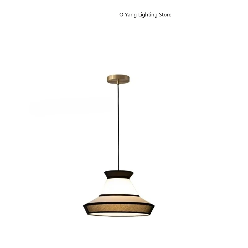 جديد مصباح النسيج قلادة مصباح طاولة طعام و زخارف للحانات أغنية نمط التصميم الجمالي الإبداعية مطعم ضوء لمبة G80 #5