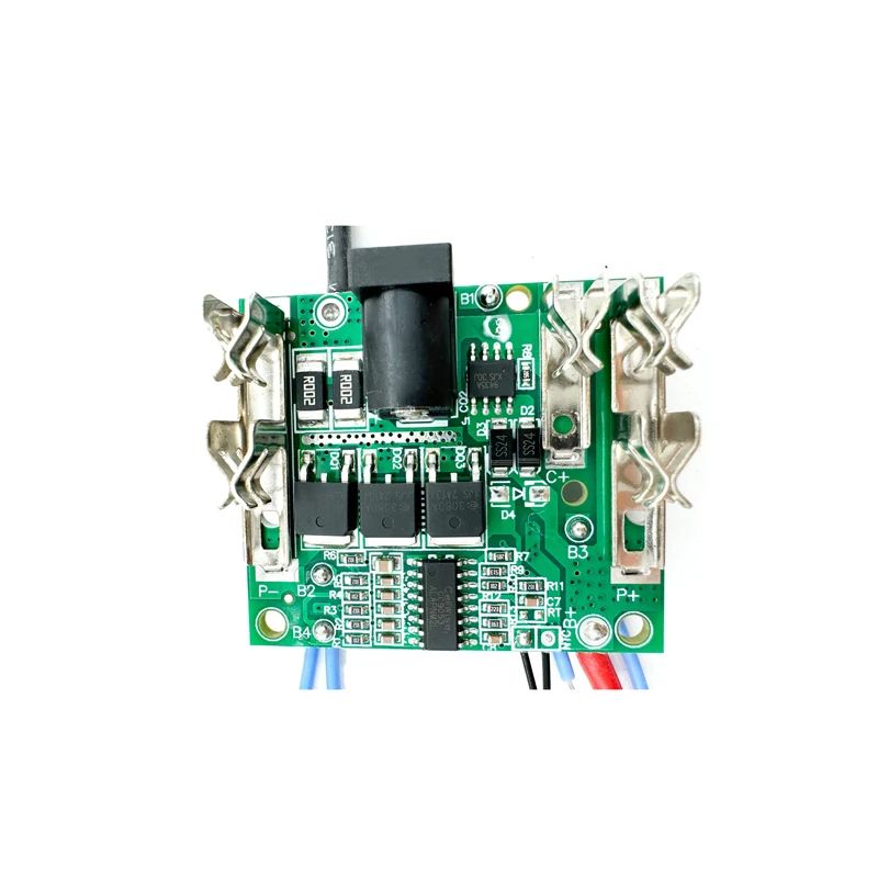 리튬 배터리 충전 보호 보드 모듈 팩 회로 기판 BMS 모듈, 전동 공구용 3MOS 5S 5 직렬 21V