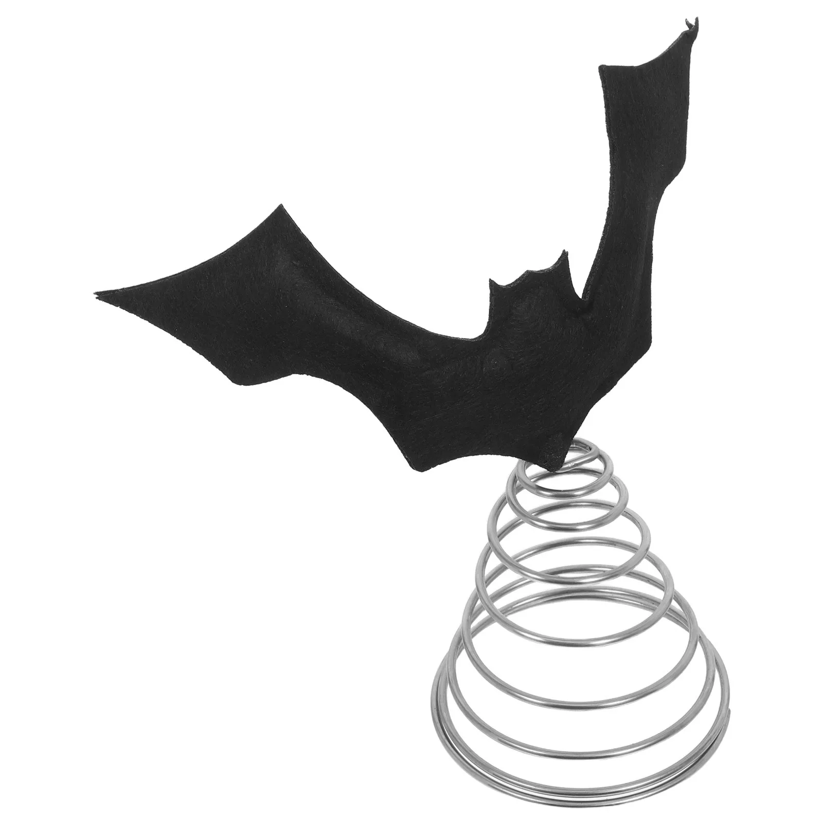 

Halloween Bat Tree Topper Black Rustic Metal Vintage Seasonal Holiday Party Decoration Supplies Scary Bat Halloween Party Favors