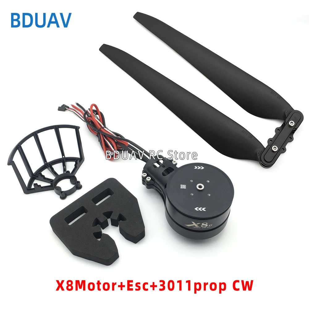 

Original Hobbywing X8 integrated style Power System XRotor PRO X8 motor 80A ESC 3011 3090 propller for Agricultural Drones power