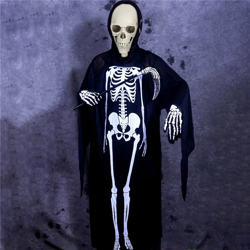 【FLASH DEAL】2X Halloween Skeleton Decoration, Posable Full Body Skeleton With Movable Joints, Spooky Prop For Yard, Garden