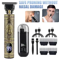 Portable T9 Hair Clipper Nasal Hair Device Boyfriend Gift USB Charging Hair Cutting Electric Hair Trimmer For Men Face Care Tool