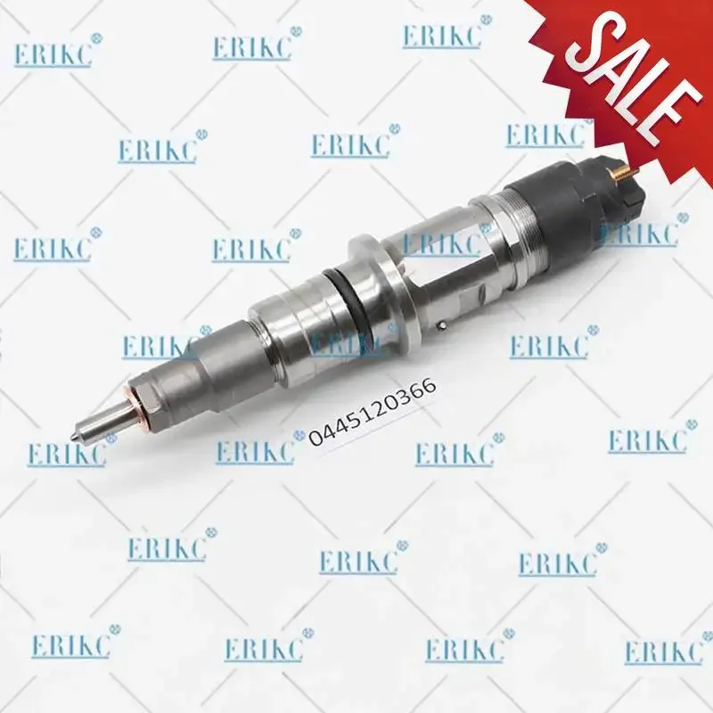 

ERIKC Sprayer Nozzle 0445120366 High Perform Replace Fuel Injector 0 445 120 366 Original Electronic Injection for Bosch CUMMINS