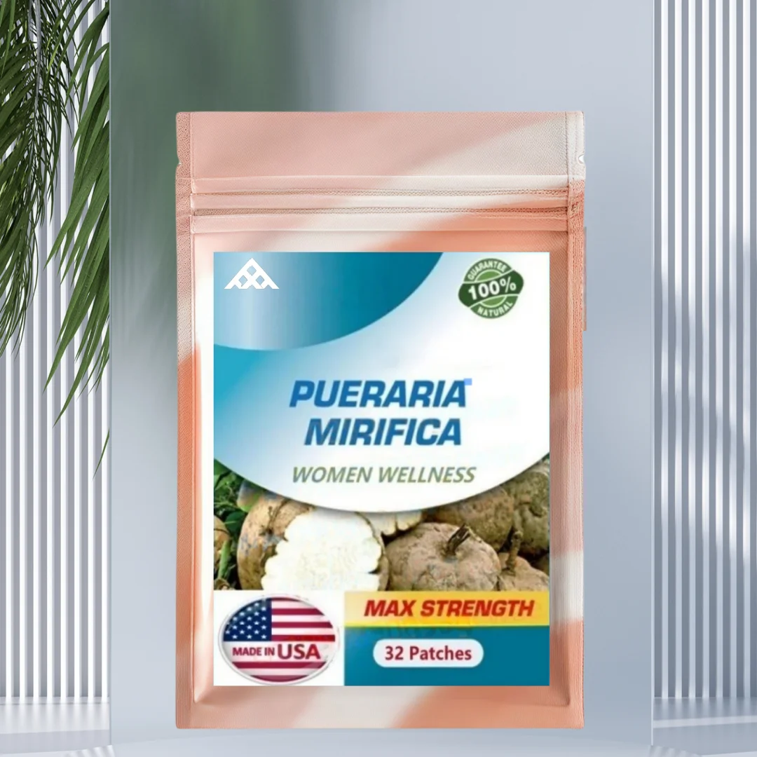 Organic Pueraria Lobata Transdermal Patch - Female Hormones - Ultra-complex Estrogen Patch for Women