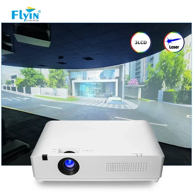 Mapping Projector Laser 4k Wxga Immersive Projection Outdoor Daytime 3lcd Interactive for Hotel Church