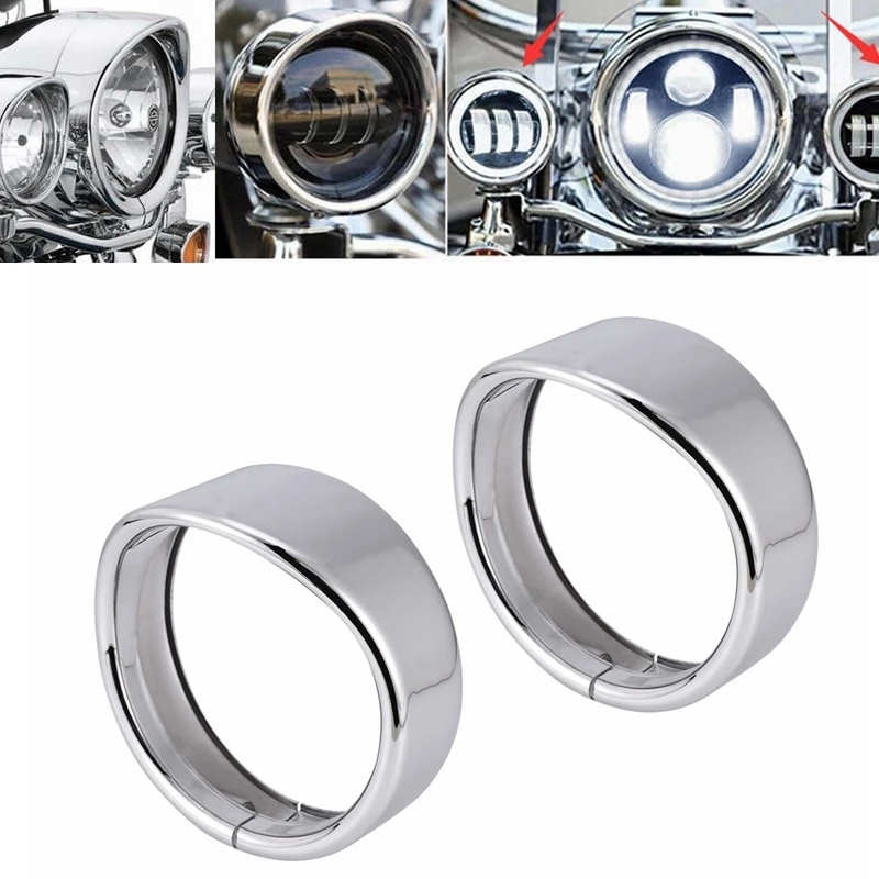 Motorcycle Headlight Trim Visor Ring 7\