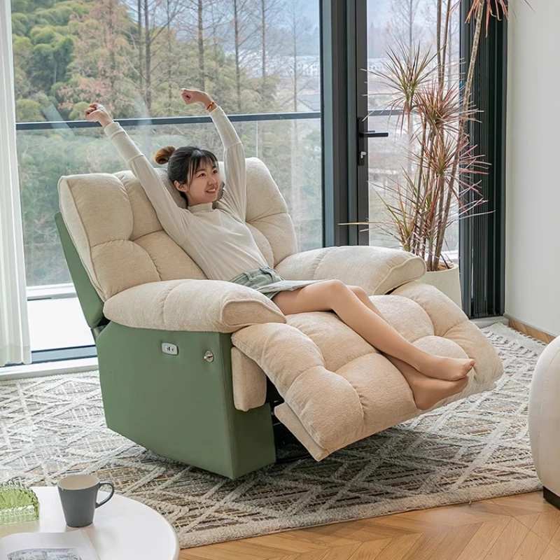 

Living Room Sofa Lazy Home Living Room Sleep Lying Massage Rocking Chair Electric Function Muebles Para Hogar Adjust Single Sofa