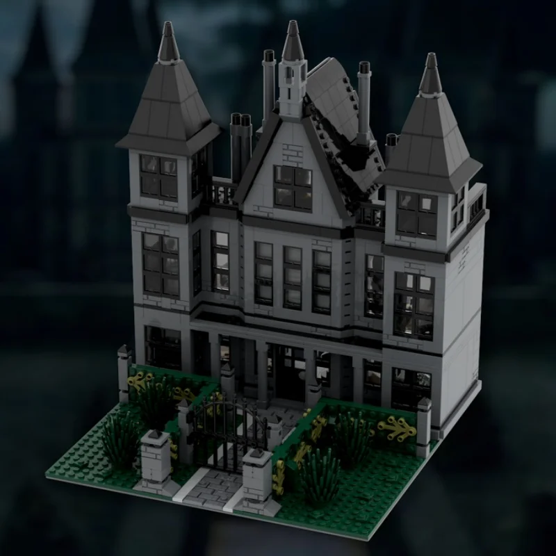 

MOC Classic Movie Scene Malfoy Manor Model Technology Building Blocks DIY Assembly Toys Children's Puzzle Gifts Architecture