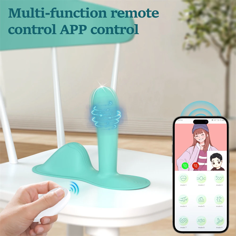 يمكن ارتداؤها دسار الهزاز APP التحكم عن بعد البظر G بقعة محفز 9 طرق المهبل النشوة الجنسية معدات الاستمتاع واللعب الجنسي للنساء