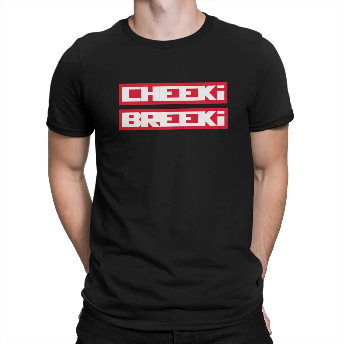 Men T-Shirts Cheeki Breeki Fashion Tee Shirt Short Sleeve Escape From Tarkov T Shirt Round Neck Tops Birthday Present