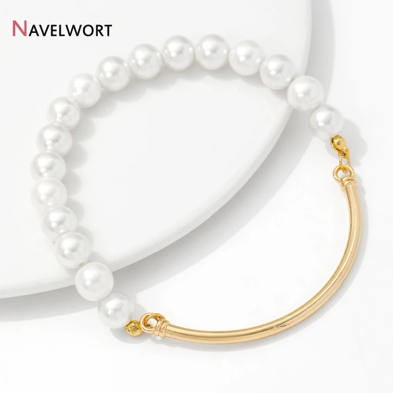 14K Gold Plated Half Bracelet Connctor,For Bracelet Making Accessories Connector For Jewelry,Jewelry Accessories view 6