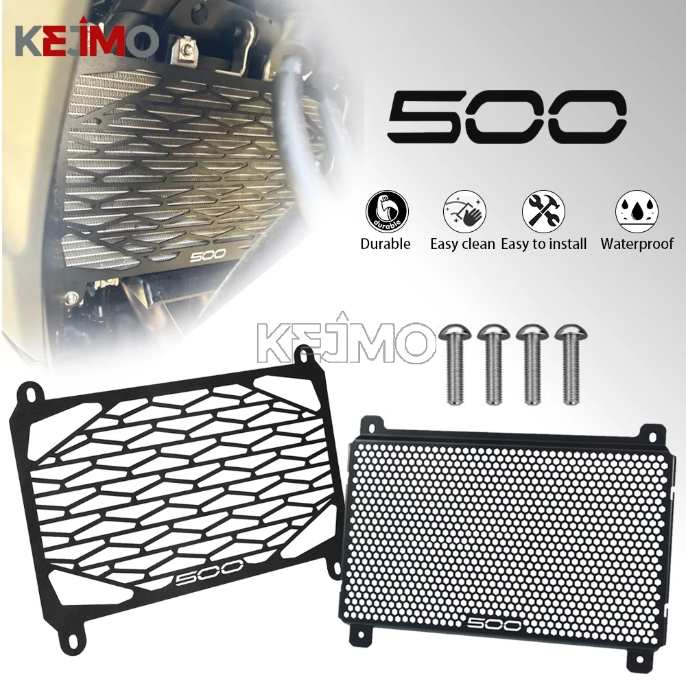 

FOR KAWASAKI Z 400 450 500 ABS Eliminator 500 2024 2025 Motorcycle Radiator Grille Guard Protector Cover Ninja 400 500 Z500 Z400