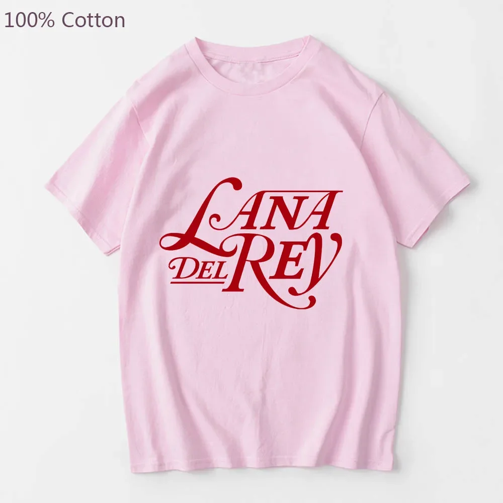 Lana Del Rey Harajuku Casual Anime T-shirt Hip Hop Manga/comic Tshirt Cute Cartoon 100% Cotton Tee-shirt Print Men/women T Shirt