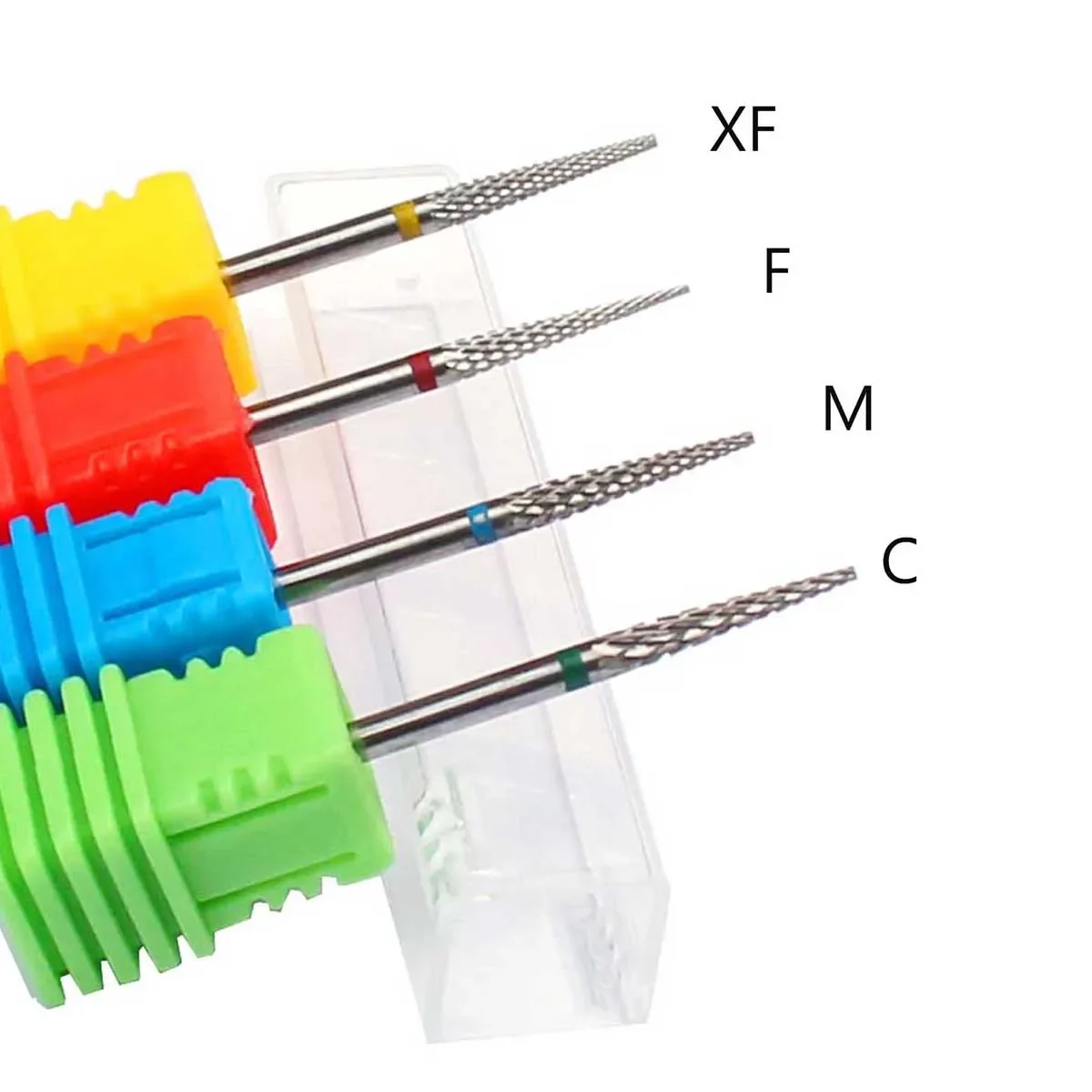 ネイルドリルビットタングステンドリル爪やすりマニキュアキューティクルカッターノズルフライスジェルヘッド爪ポリッシュアクセサリー