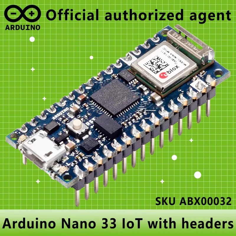 

Плата разработки u-blox NINA-W10 (итальянская оригинальная импортная) с микроконтроллером ATSAMD21G18A, модель ABX00032