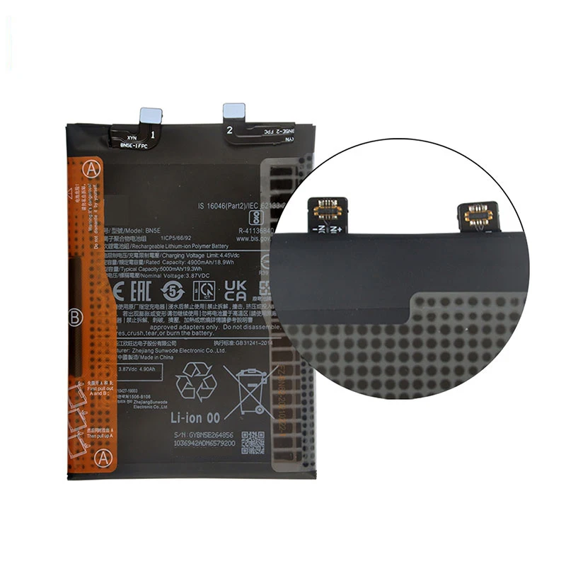 BN5E BM69 Battery For Xiaomi Redmi Note 11 Pro 5G/ 11E Pro /Poco X4 Pro/ Poco X7 pro / Redmi K80 / Redmi turbo 4 Batteries+Tools