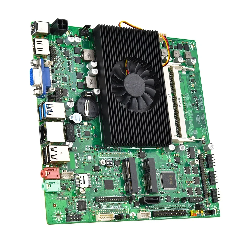 JINGSHA itx-4200U mini itx motherboard onboard intel i5 4200U CPU dual channel DDR3 RAM Industrial Motherboards