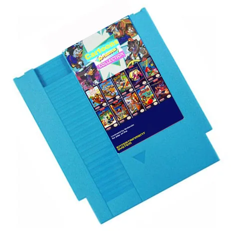 THE AFTERNOON CARTOONS COLLECTION 117 in 1 Game Cartridge for NES game cartridge 72pins game cartridge