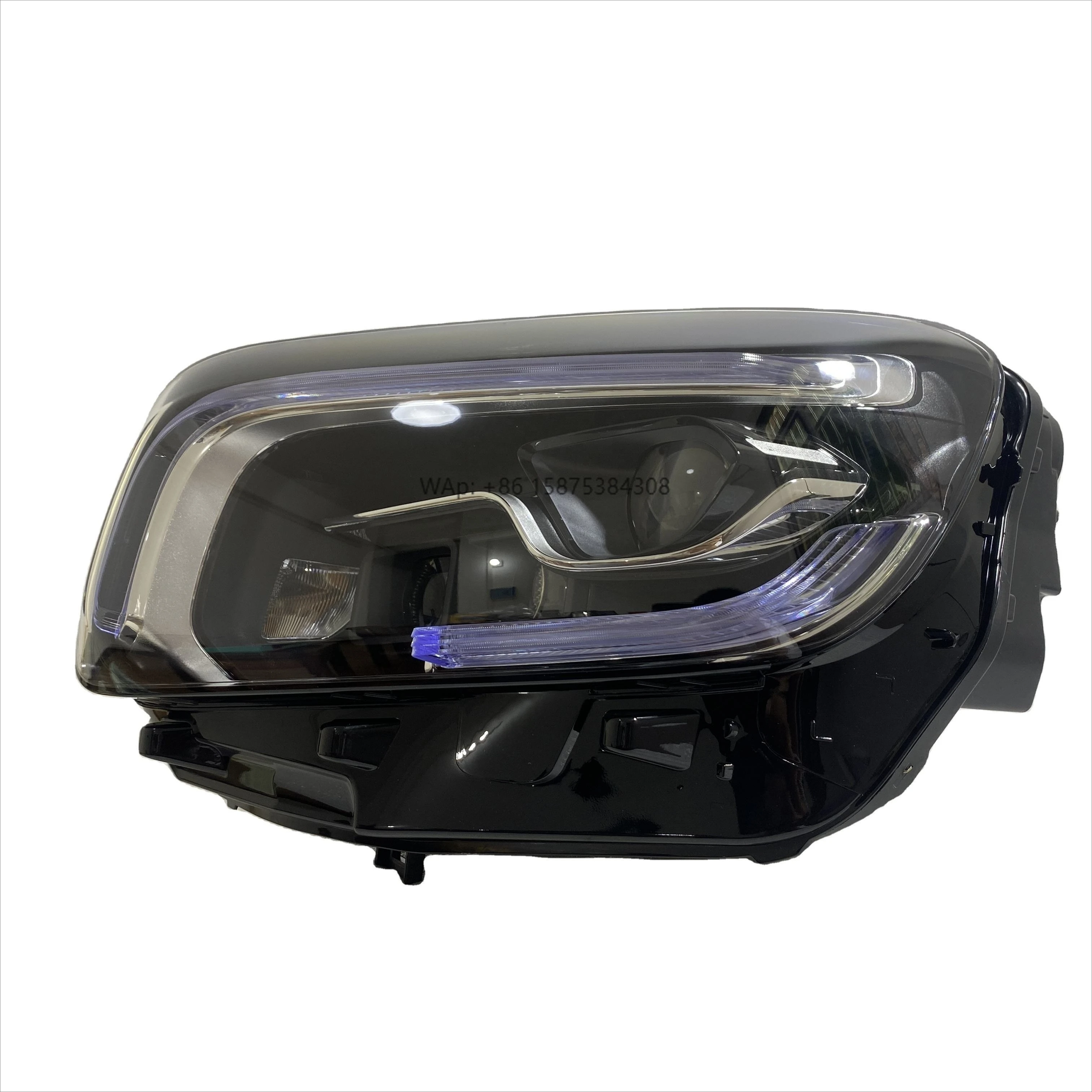 

For GLB X247 LED Headlight Lens 2020 2021 2022 2023 Matrix LED Headlamp GLB35 GLB45 250D X247 Geometric Light