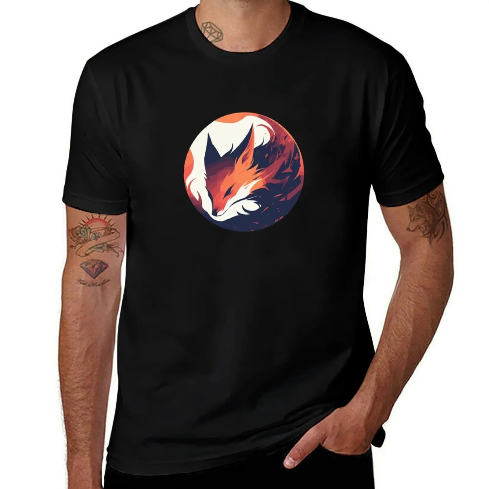 Fiery fox dream T-Shirt UV Protection Outdoor Tee Shirt T-Shirt
