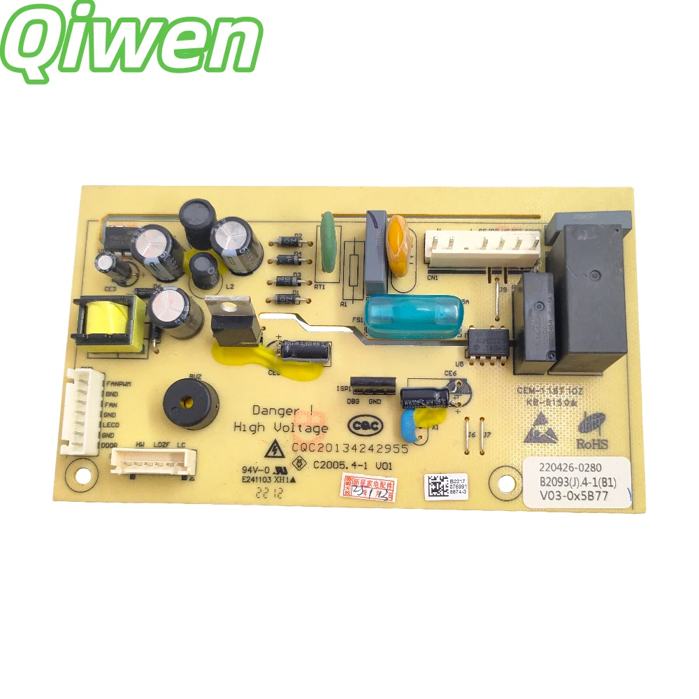 

Новая плата питания холодильника BCD-2020WECX, плата управления B2093 (J). 4-1 (Б1) материнская плата