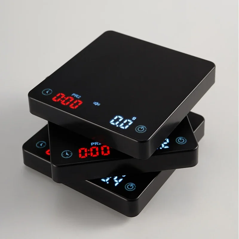 Digital Espresso Coffee Scale Mini Smart Drip with Auto Timer USB Precision Electronic Kitchen Home Barista Accessories Gift