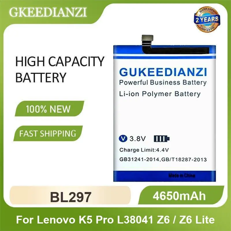 

Аккумулятор для Lenovo K6 K3 K5S K900 K920 K5 Play Note Pro K53a48 K32C30 K32C36 K350T K5S BL270 BL297 BL289 BL259 BL243 LB003 BL295