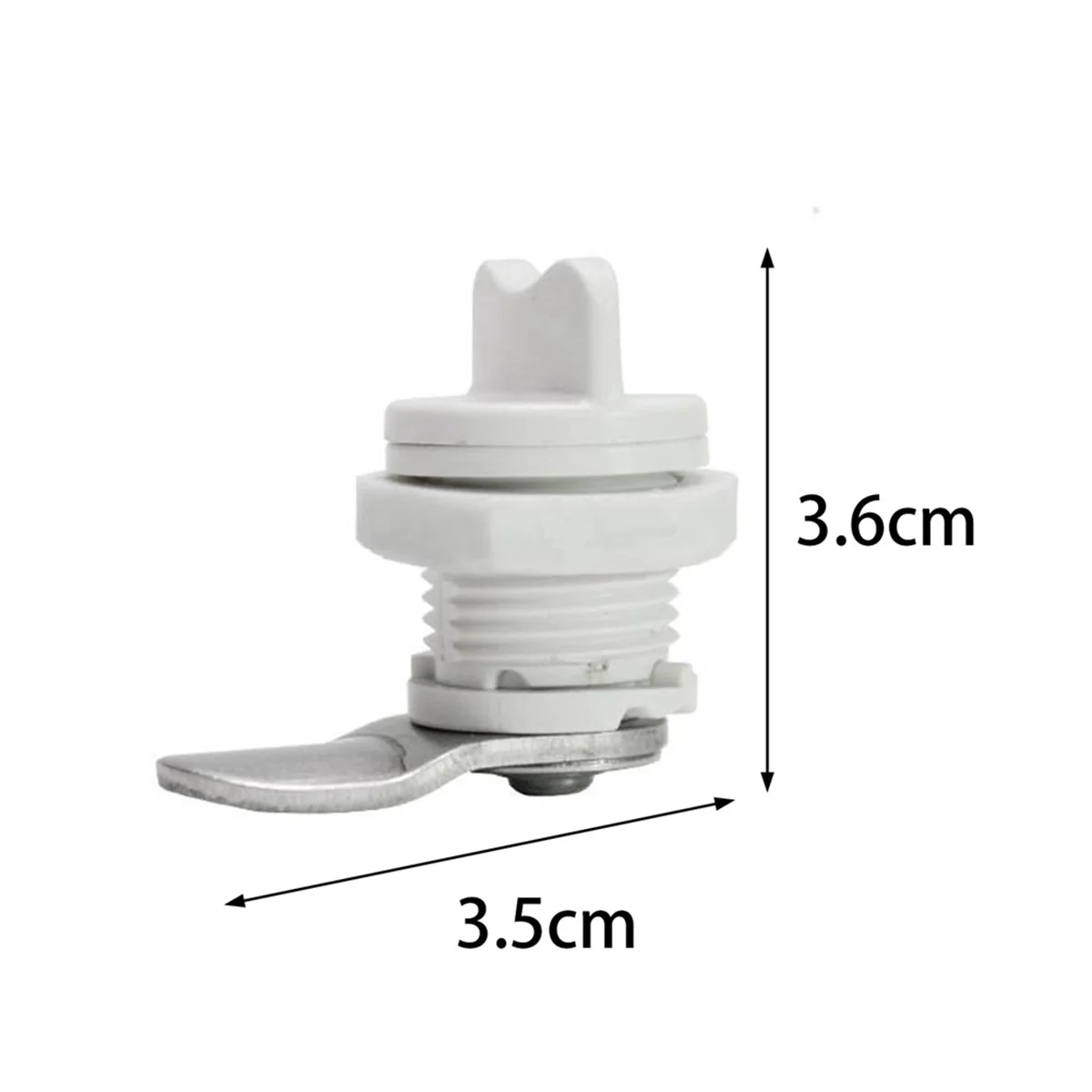 Cerradura de puerta SSR RV, repuesto de accesorios sin llave, pestillo de puerta Universal RV