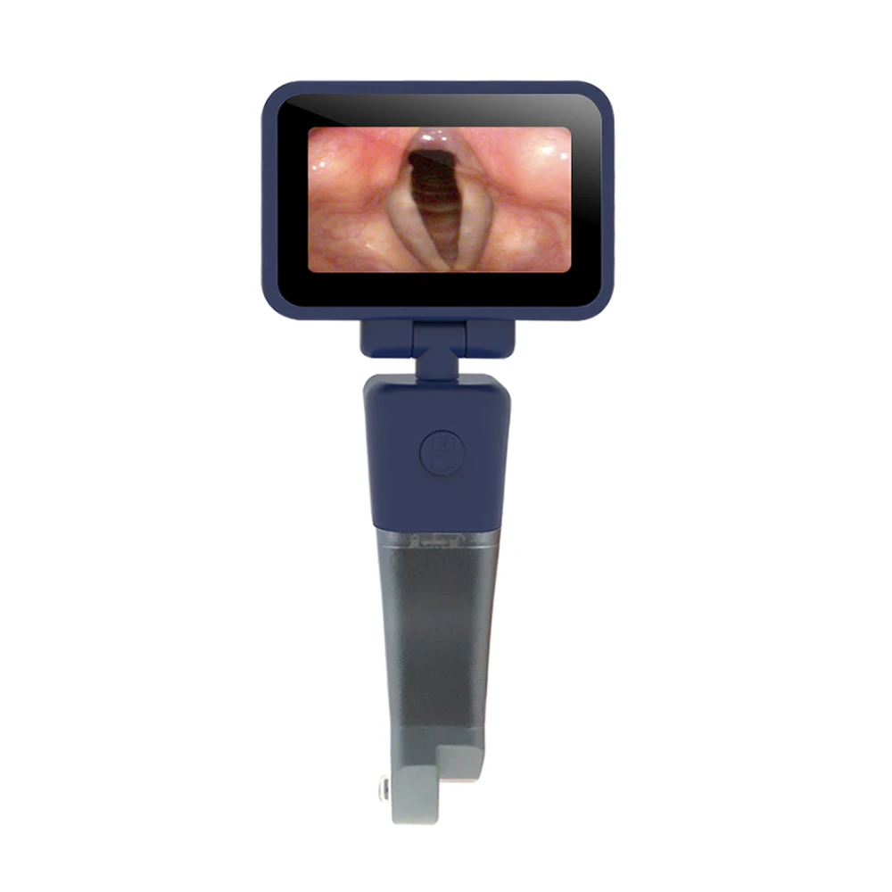 

Многоразовый металлический портативный видеоларингоскоп с лезвиями