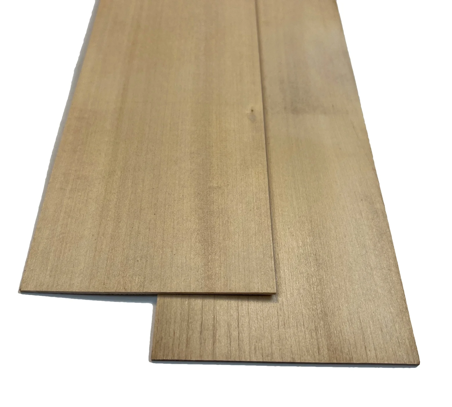 4pcs L:150x300mm T:3mm  Natural Basswood Thin Board Solid Wood Veneer Chips handmade wooden board material