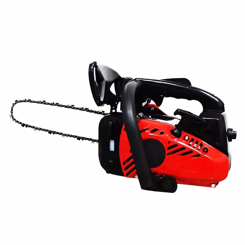 For Mini  25cc chainsaw Top Handle chainsaw gasoline petrol 25.4cc chain saw 2500 Tree Cutting electric chain saws