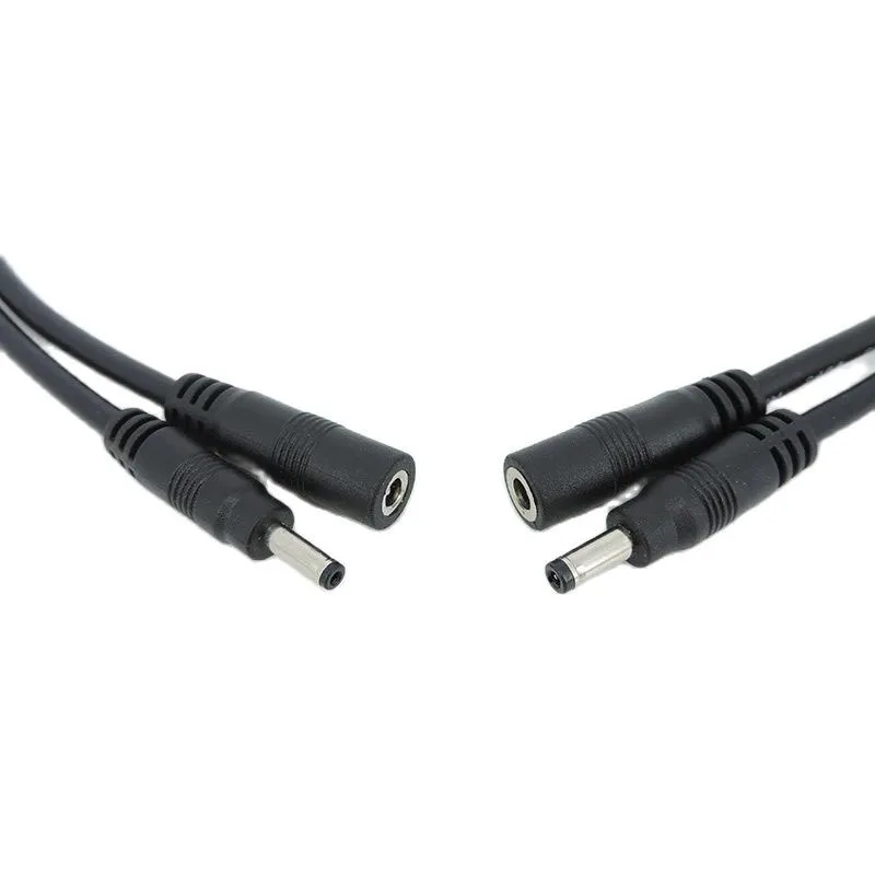 Connettore per cavo cc da 50cm 3.5mm x 1.35mm spina di alimentazione cc con cavo di prolunga adattatore Jack DC femmina e maschio prolunga il cavo