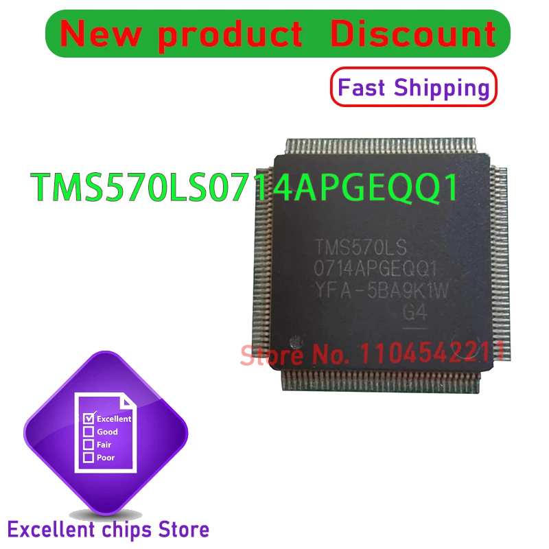 

1PCS/LOT TMS570LS0714APGEQQ1 TMS570LS0714 TMS570LS QFP New original