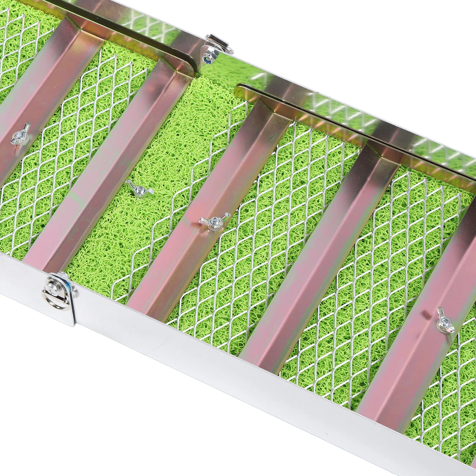 50인치 127cm 접이식 슬루스 박스 알루미늄 합금 금 채굴 장비 휴대용 패닝 탐사 도구 금 탐사 박스