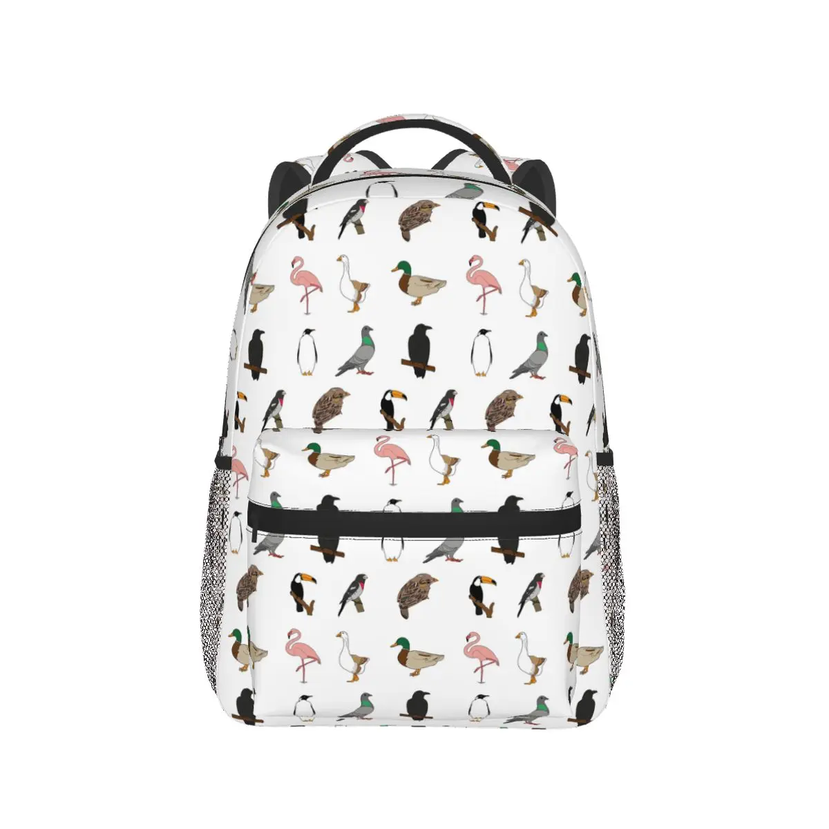 

Collection Of Birds Backpack Hot Sale Daypack Large Capacity Boys Girls BookBag School Bag Shoulder Bags for Men Women