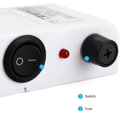 Imagen 2 del producto Aspiradora de succión de polvo para uñas, mesa integrada, escritorio, Esmalte de uñas, recolector de polvo, máquina de manicura, dispositivo eliminador de vacío de Gel para uñas