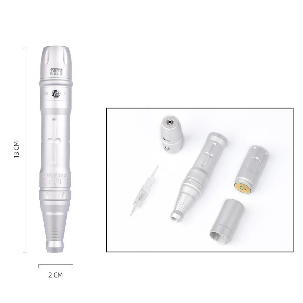 High Quality Two Batteries Wireless Permanent Makeup Tattoo Machine Pen