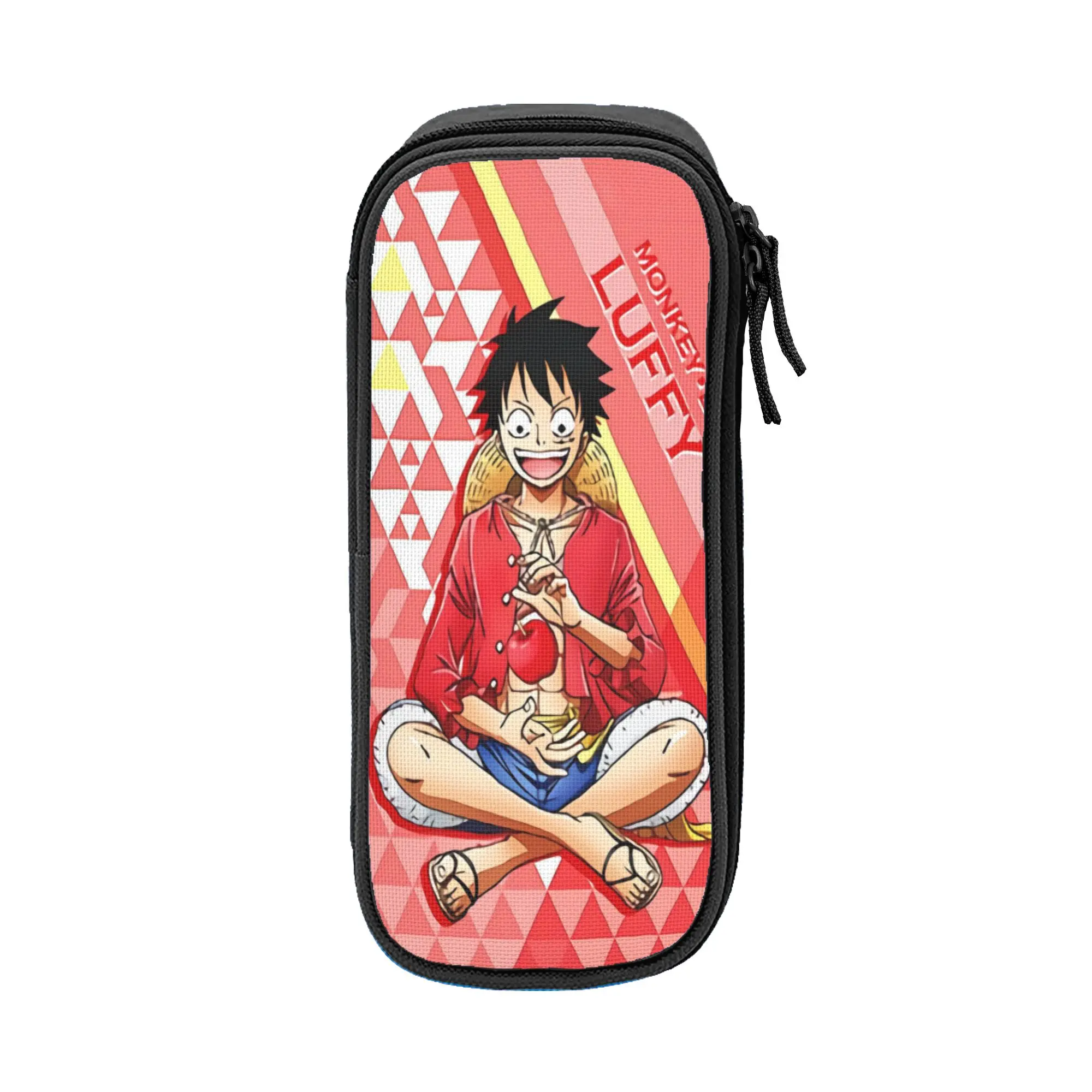 

o-one-piece-e onepiece luffys Pencil Case Lovely Pen Holder Bags Student Big Capacity School Supplies Gift Pencilcases