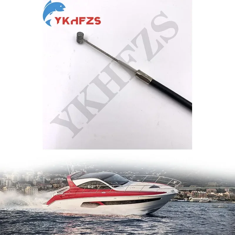 6B4-26301-00 Throttle  Cable For Yamaha,Parsun,Makara Outboard Motor 15HP 6B3 6B4 6B4-26301 Boat Engine Aftermarket Parts