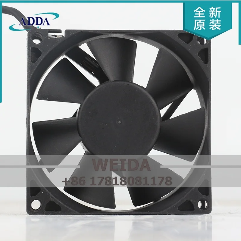 

ADDA 5V 24V 48V DC 12V 0.45A 0.30A AC EC 8025 80X80X25MM 8CM Acer Projector inverter AD0812UB-A73GL cooling fan
