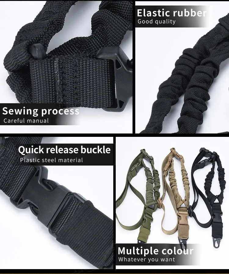 1 Stück Outdoor-Einpunkt-Taktikgurt, CS-Diagonalsicherheitsgurt, Tarnmuster-Gürtel für Männer und Frauen, Airsoft-Spielzeugzubehör – Detail 8