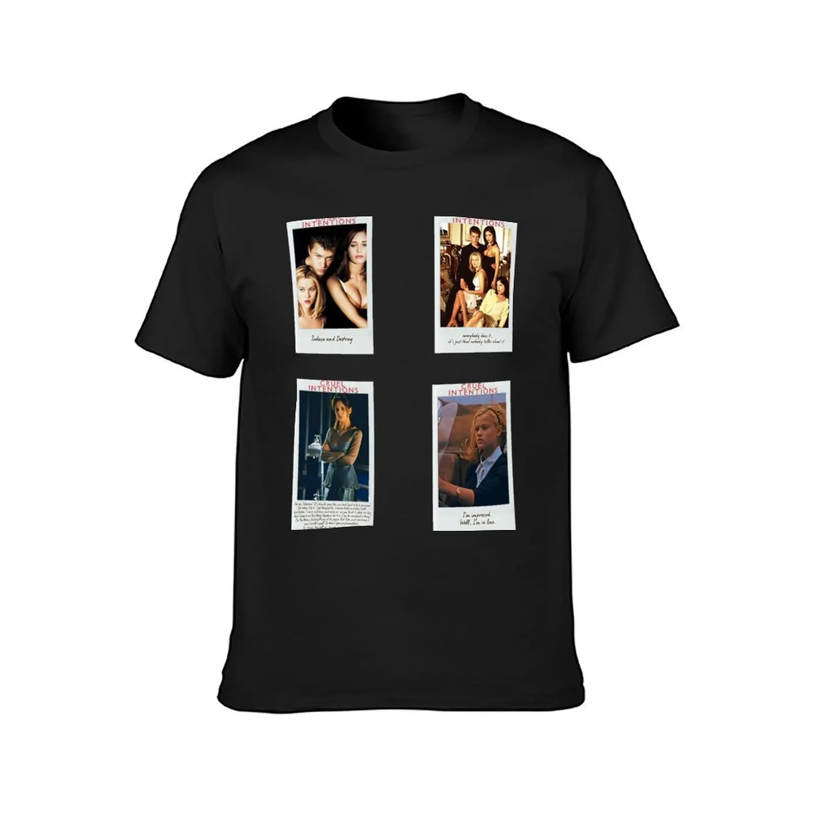 Cruel Intentions Sticker Set / T Shirt T-Shirt new edition anime clothes t shirts for men graphic