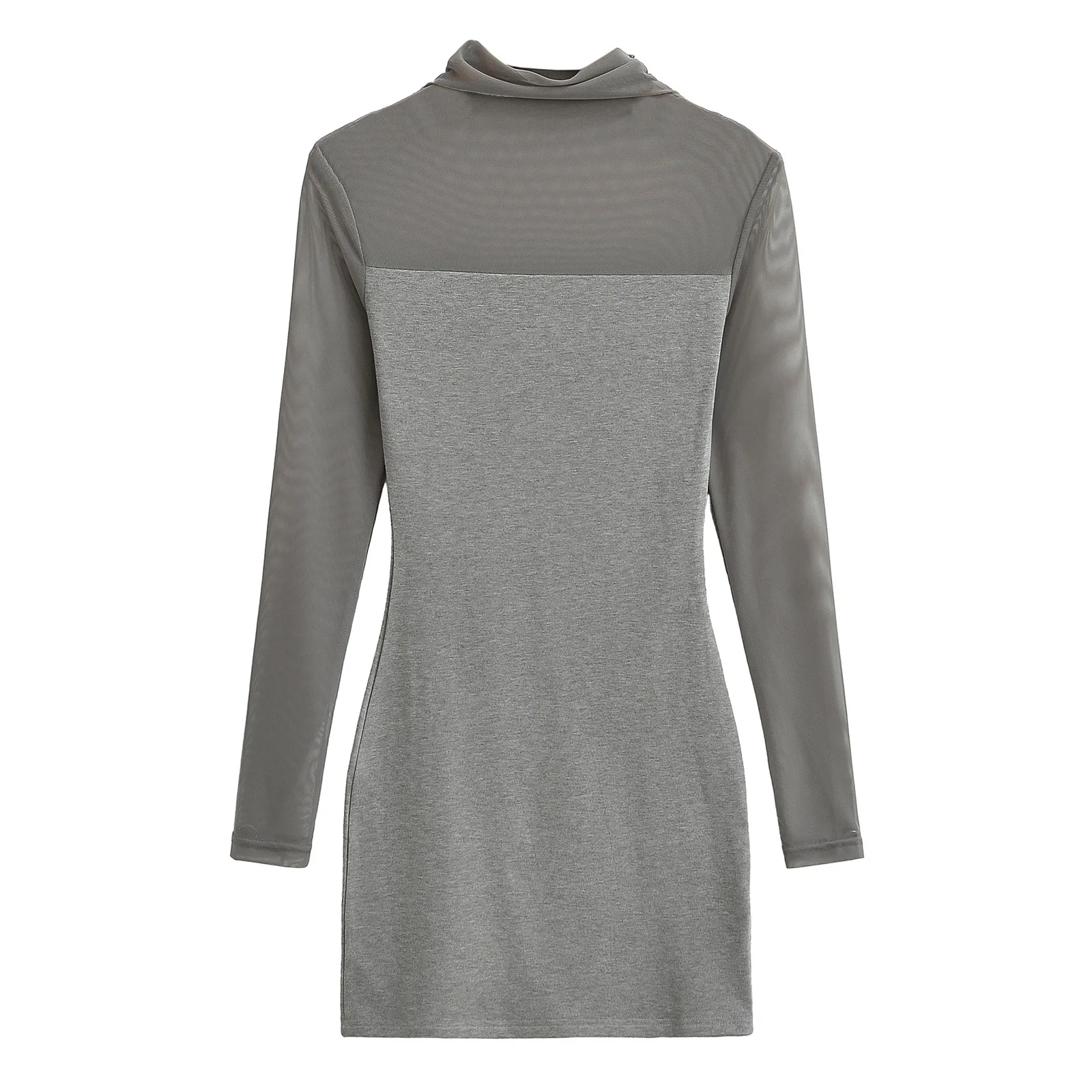 Abiti da donna Abito da notte Festa invernale Maglia dolcevita Modellatura del corpo Maniche lunghe Elasticità Minimalista Semplice Caldo Elegante