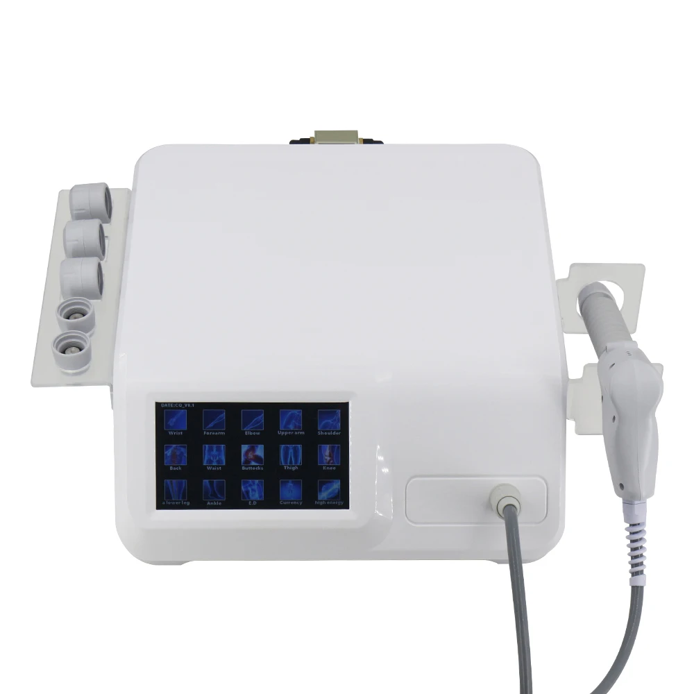 air pressure 12 bar focus shockwave physical therapy pain relief shockwave machine home use focal shockwave therapy machine