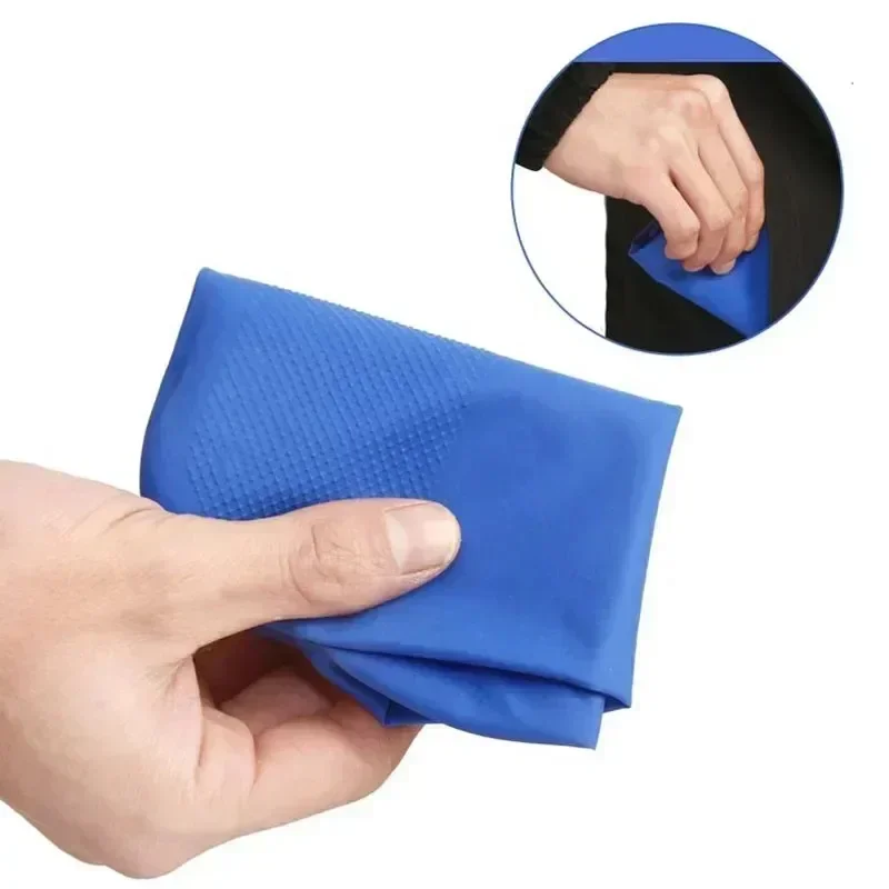 1 Pair Silicone WaterProof Shoe Covers Lip-resistant Rubber Rain Boot Rain Gear Overshoes Accessories for Outdoor Rainy Day