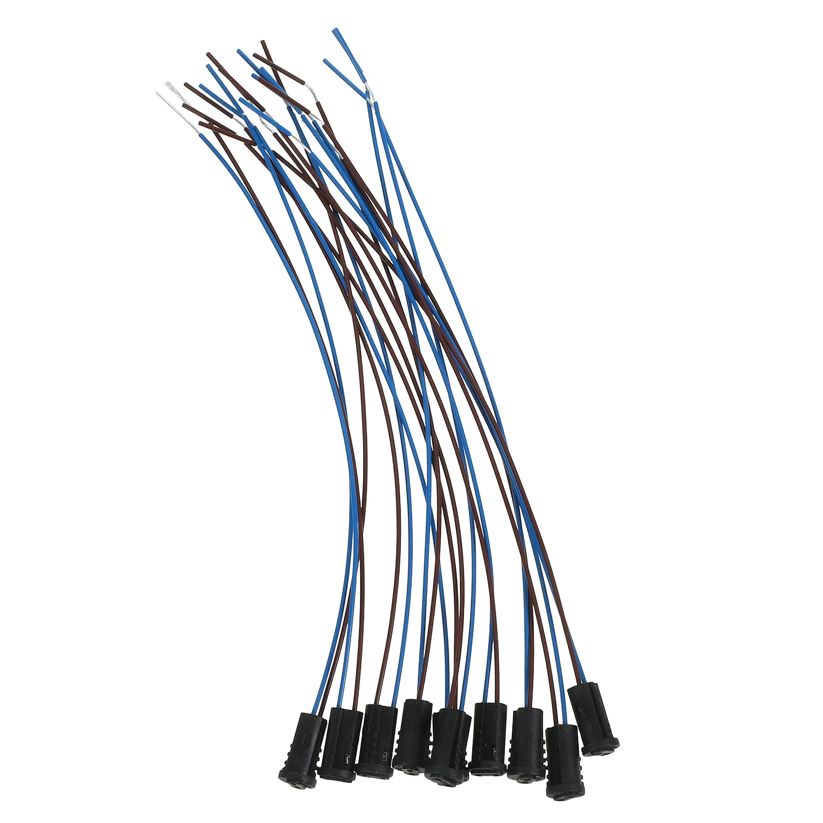 

10Pcs G4 Plastic Lamp Holder Socket Compact Size Low Voltage Base for Bulb Fixtures Suitable All Indoor Outdoor Applications