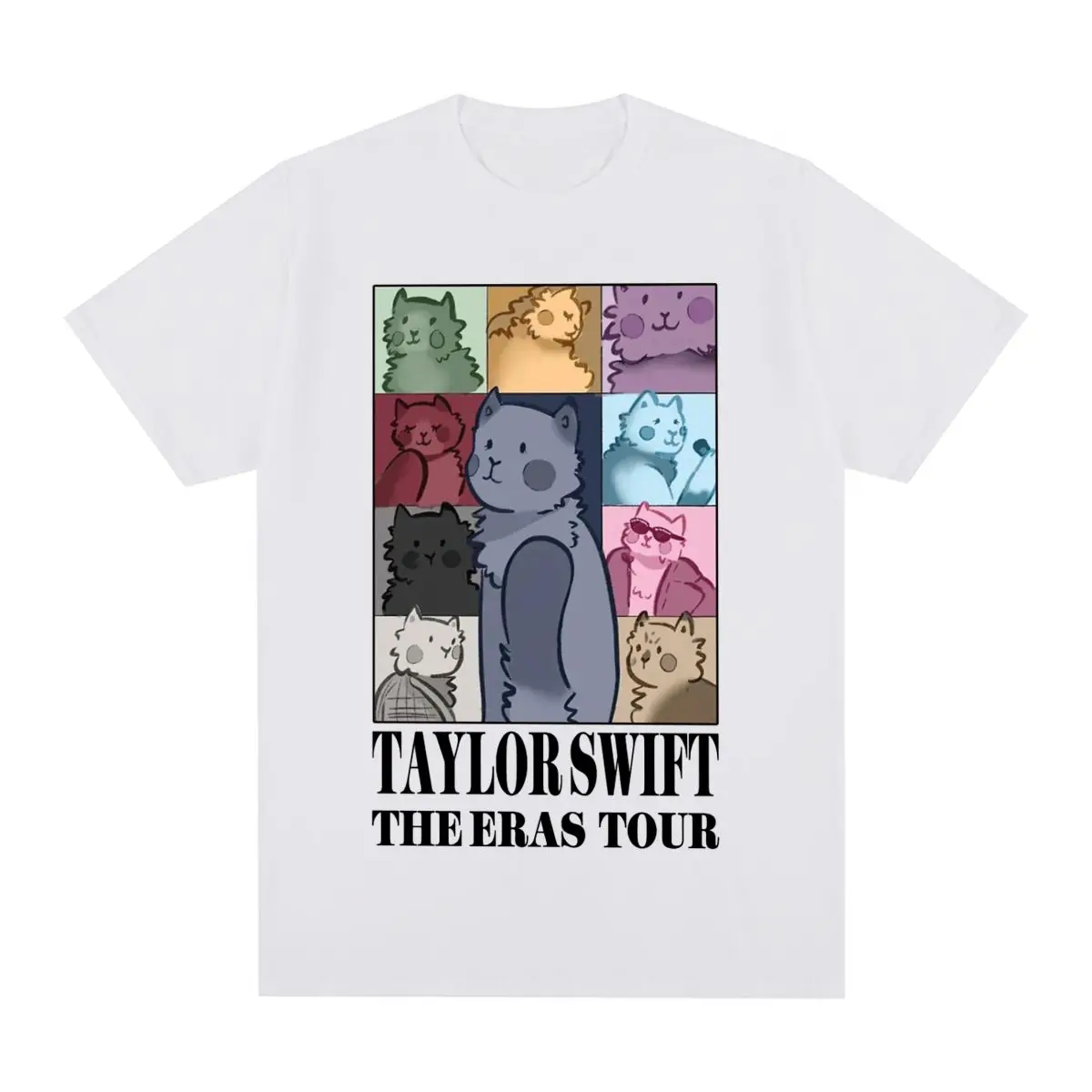 Taylor Vintage T-shirt The Eras Tour Boys Girls Cotton Men T shirt New Tee Tshirt Womens Tops