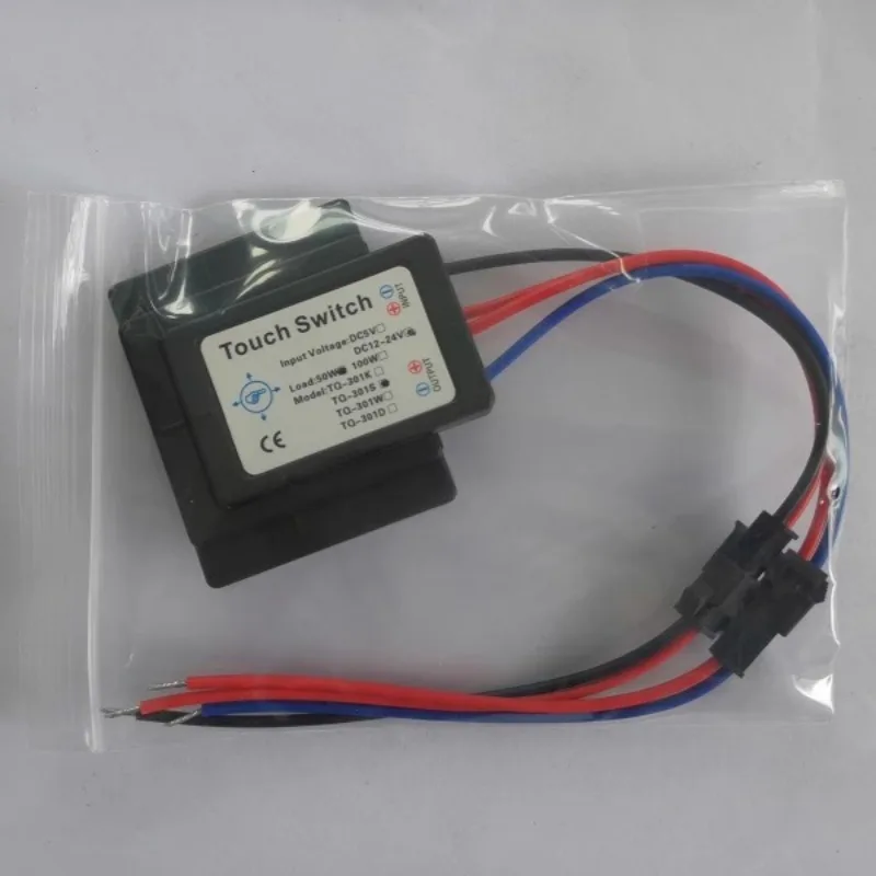 

TQ-301S 3-уровневое умное сенсорное зеркало для ванной комнаты с регулируемой яркостью и стеклянным сенсорным модулем, 12 В/24 В