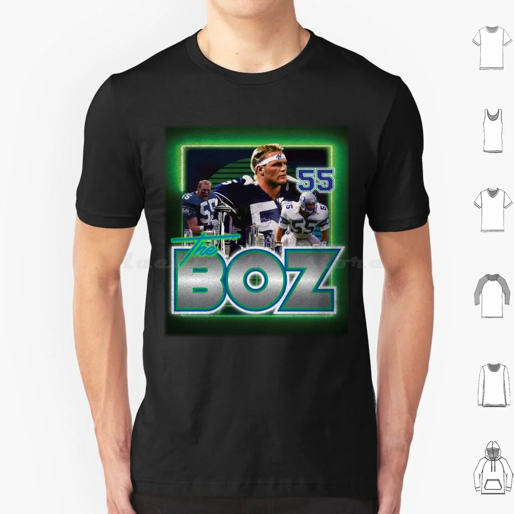 The Boz T Shirt 6xl Cotton Cool Tee Boz Emerald City Bust Draft 80s 90s Throwback Retro Pacific Northwest Actor